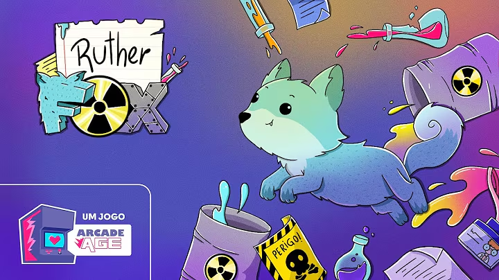 RutherFox, a raposa azul em seu mundo